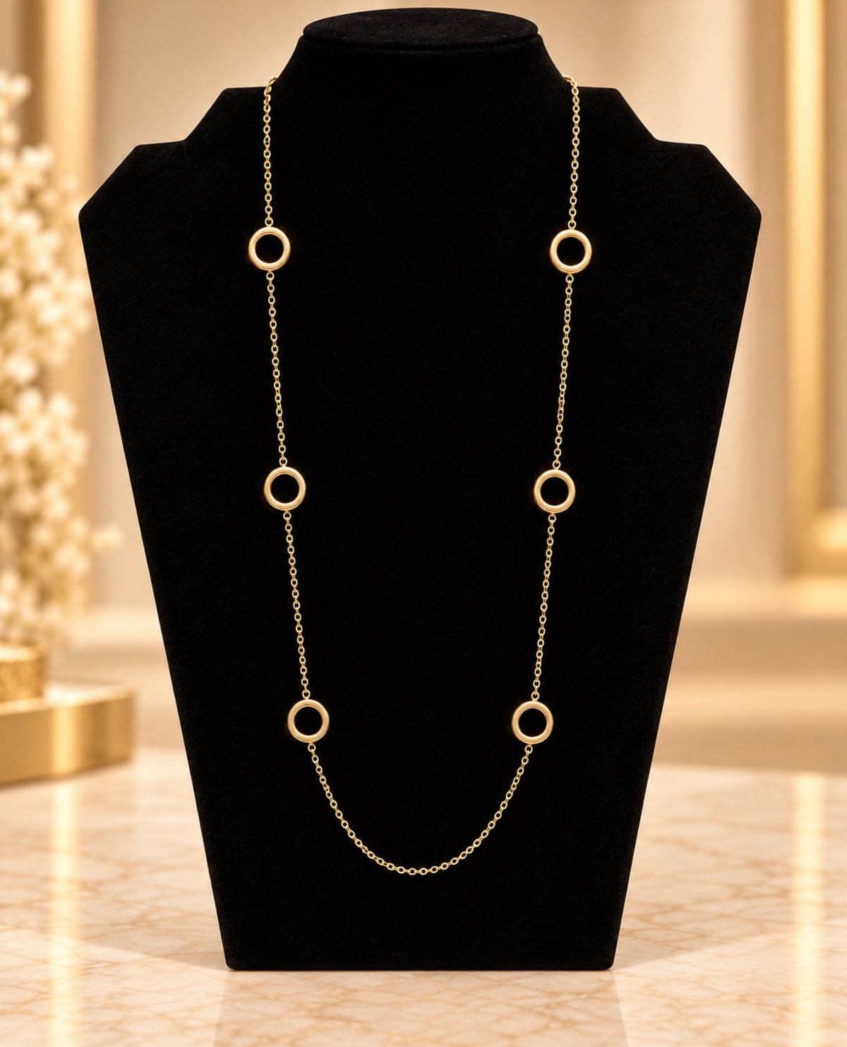 Collier Patrizia – Anneaux de Lumière