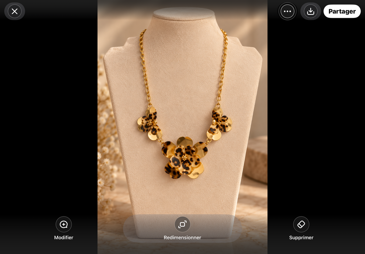 Collier Patrizia – Médaillons d’Or