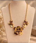 Collier Patrizia – Léopard Doré