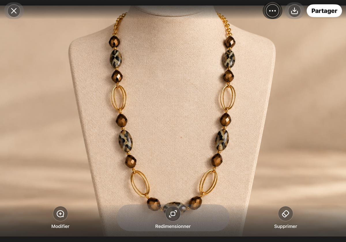 Collier Patrizia – Médaillons d’Or