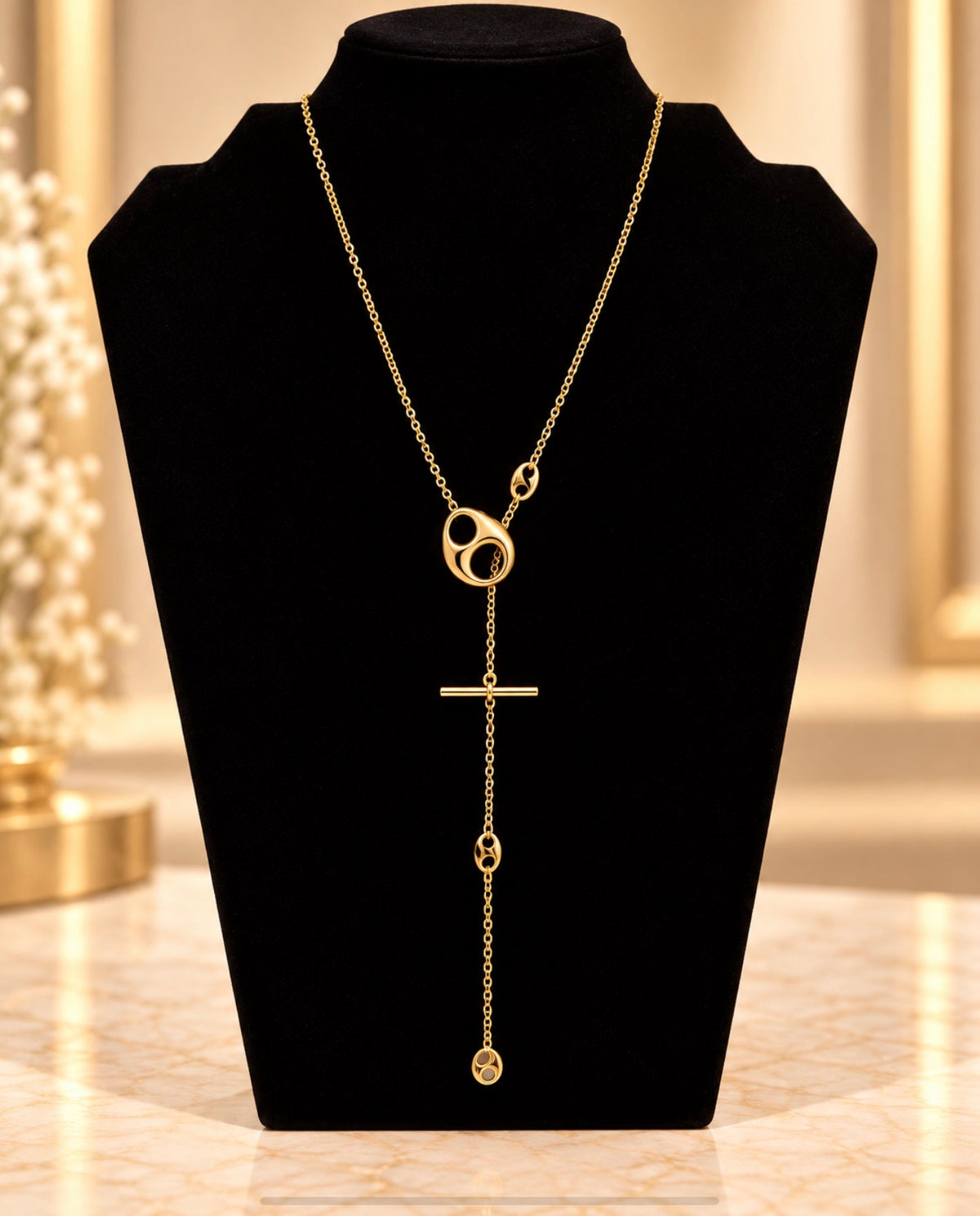 Collier Patrizia – Équilibre Doré
