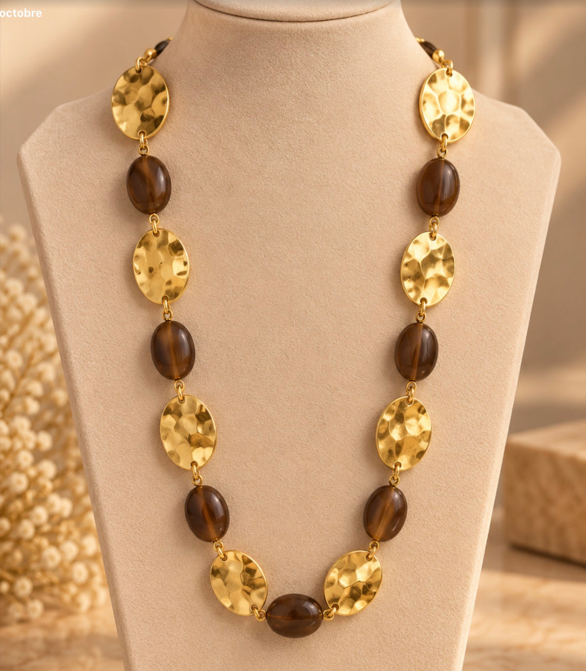 Collier Patrizia – Sienne Dorée