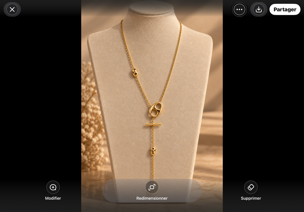 Collier Patrizia – Médaillons d’Or