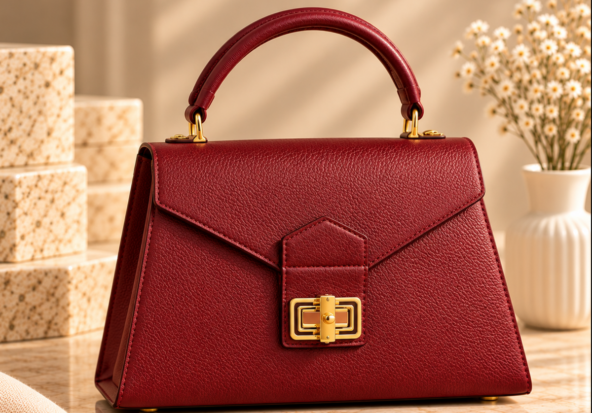 Sac Patrizia – Bordeaux Signature