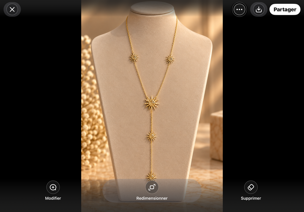 Collier Patrizia – Médaillons d’Or